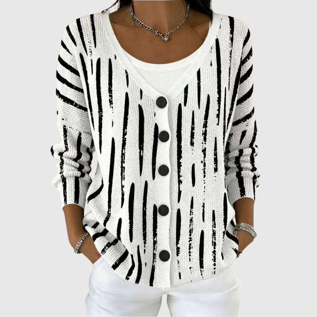 Leonora | Cardigan a Maglia con Bottoni