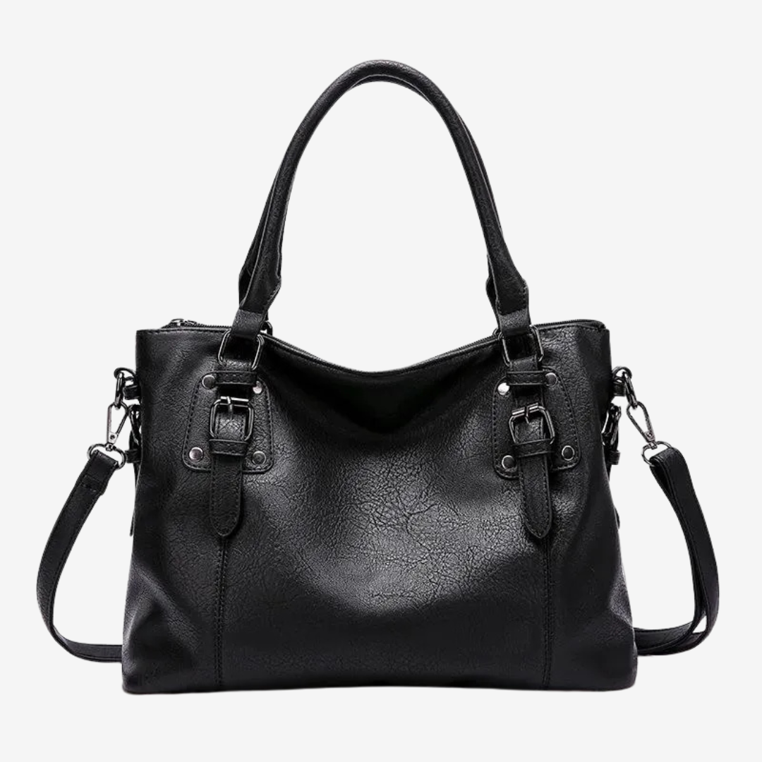 Borsa a tracolla marrone Lydia