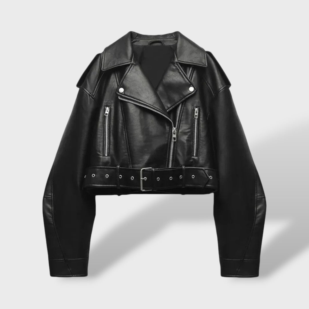 Giacca in Similpelle Oversize Donna