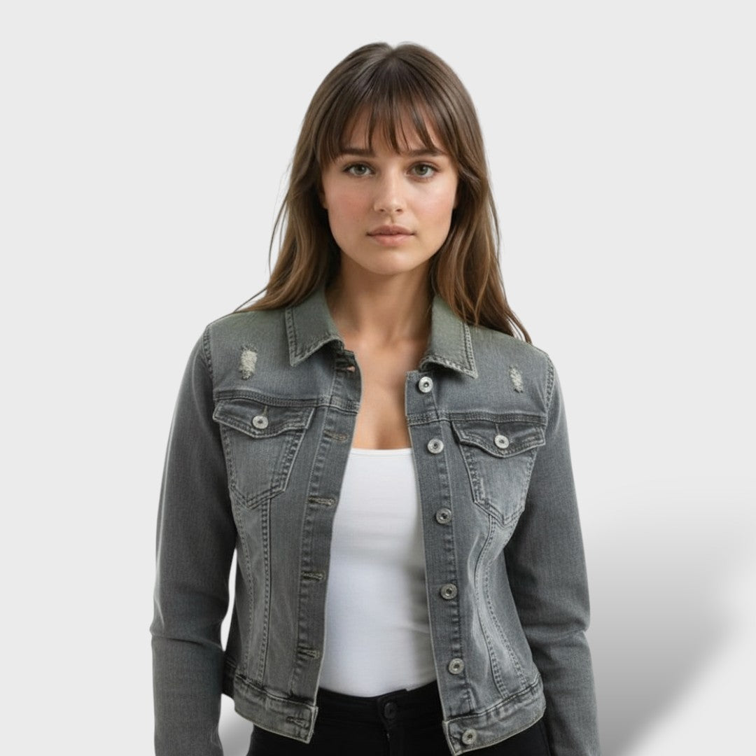 Giacca di Jeans Donna Slim Fit