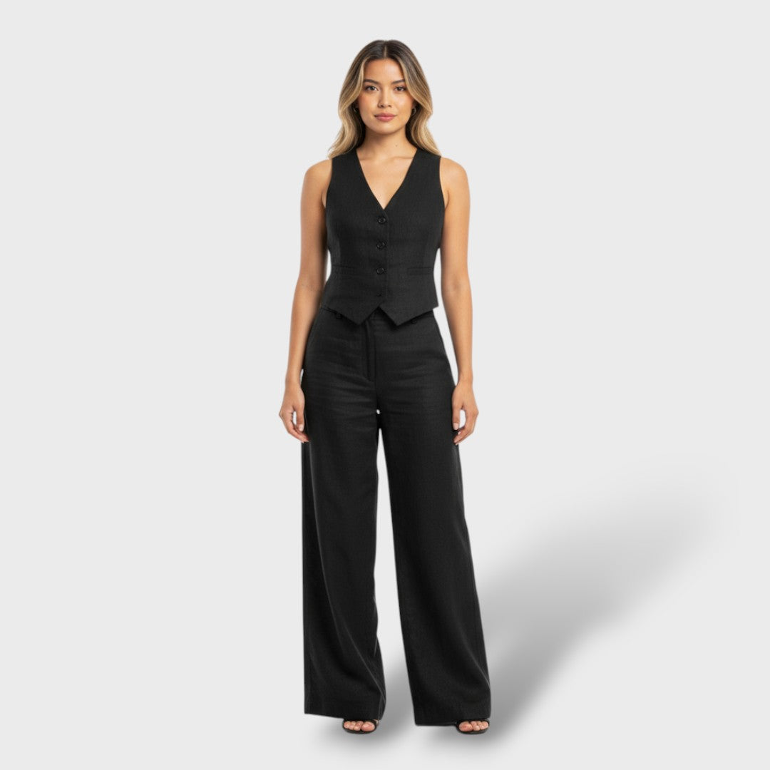Completo Donna Cotone e Lino Casual Elegante