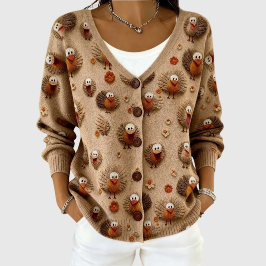 Ramona | Cardigan a Maglia con Bottoni