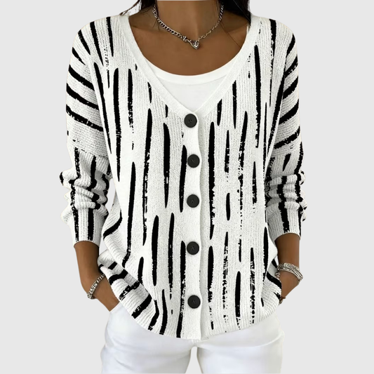 Leonora | Cardigan a Maglia con Bottoni