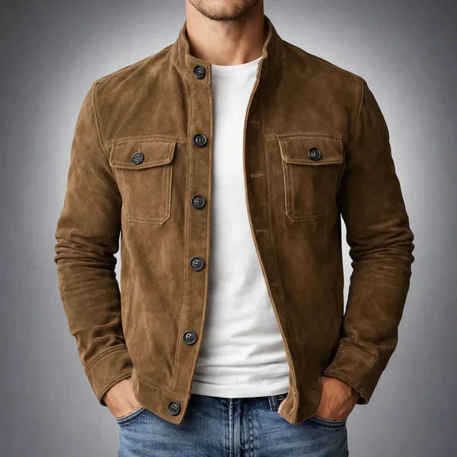 Lorenzo™ | Giacca Scamosciata Classica
