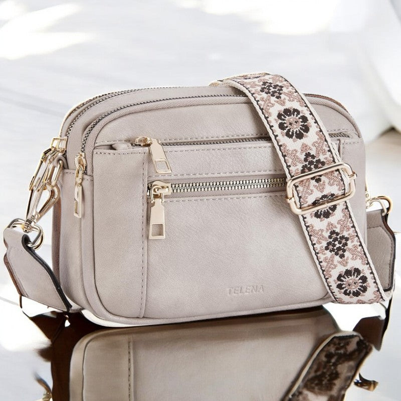 Elena | Borsa a Spalla in Pelle Raffinata