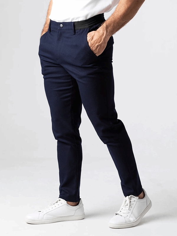 Mariano Pantaloni Chino - Blu Scuro