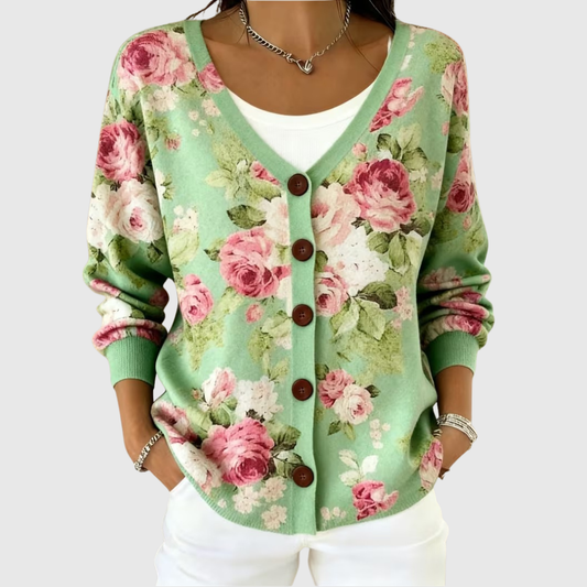 Olga | Cardigan a Maglia con Bottoni