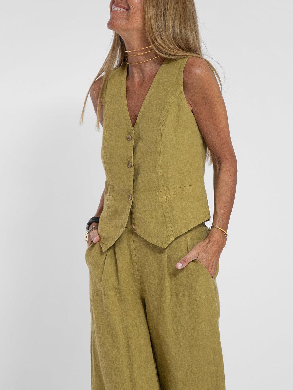 Completo con gilet e pantaloni