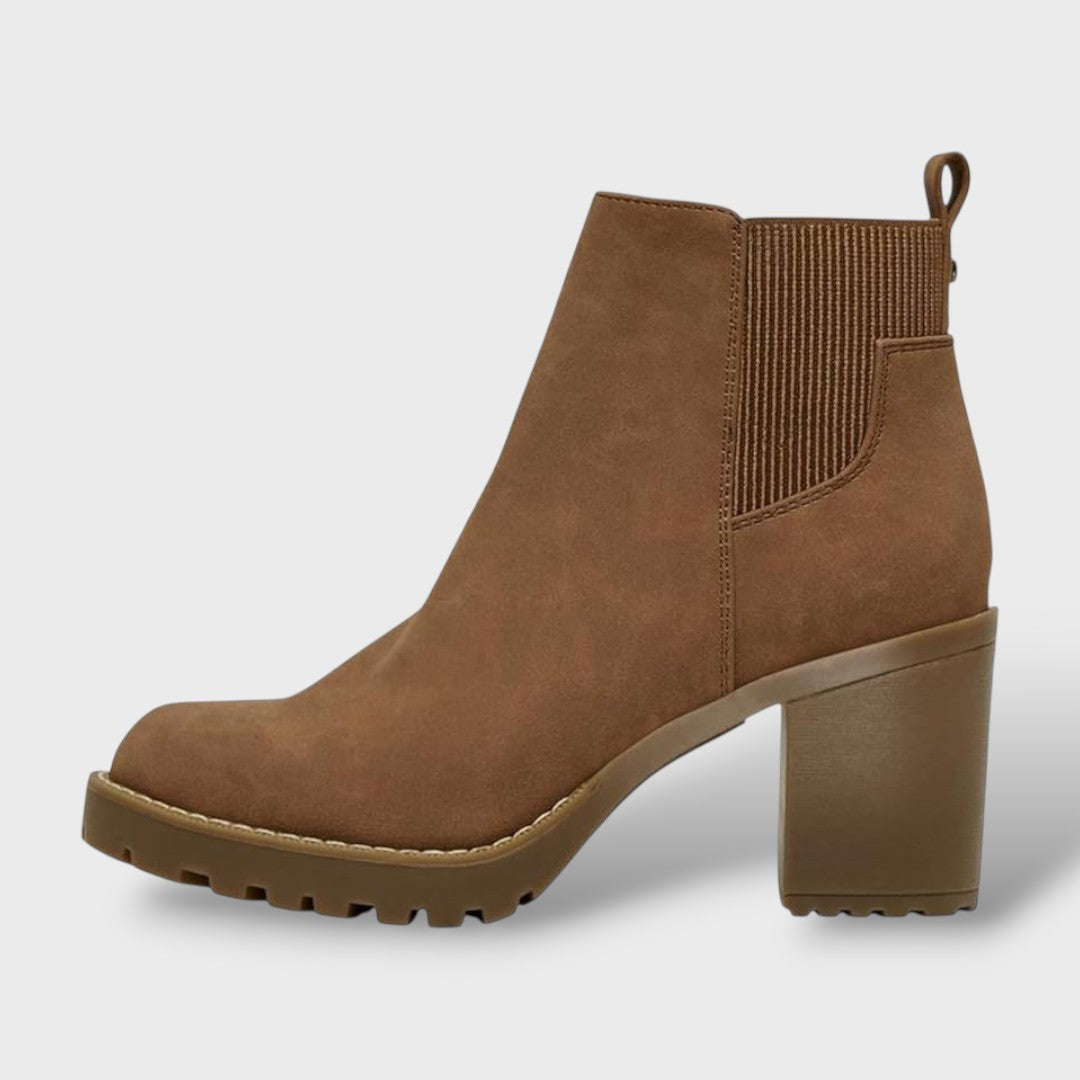 Stivaletti con Tacco Largo Classici Donna