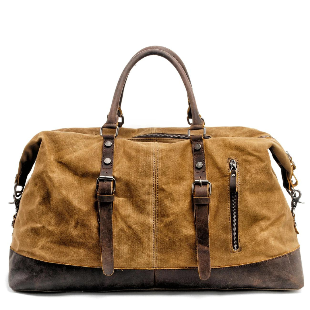 Borsa da Viaggio Kingsley in Tela e Pelle