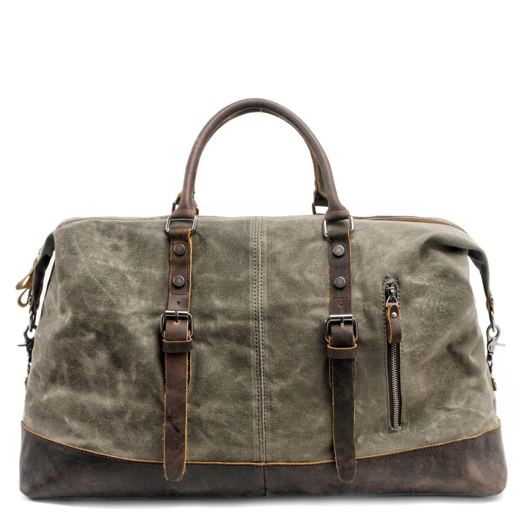 Borsa da Viaggio Kingsley in Tela e Pelle