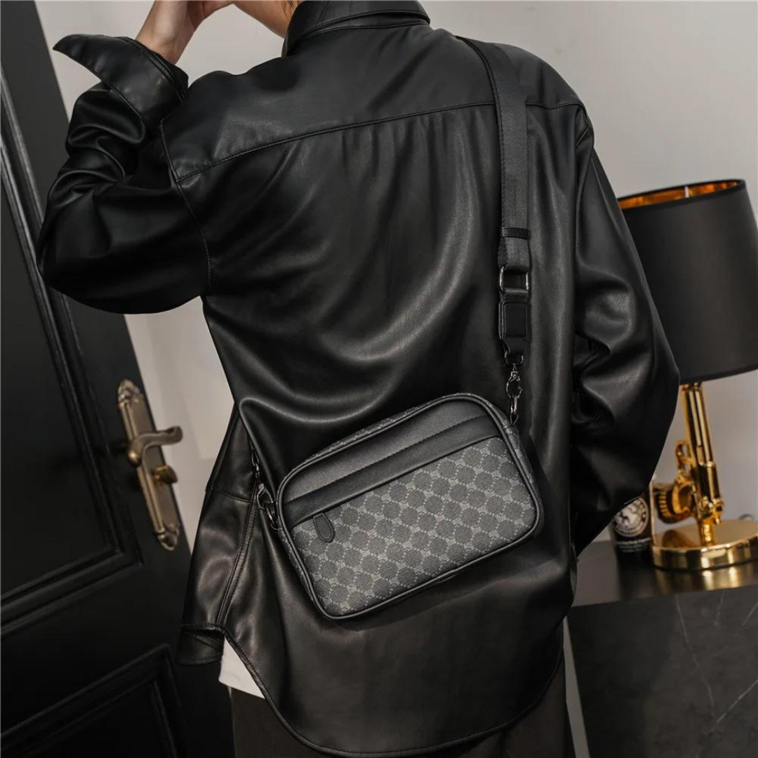Borsa a Tracolla in Nylon Velo
