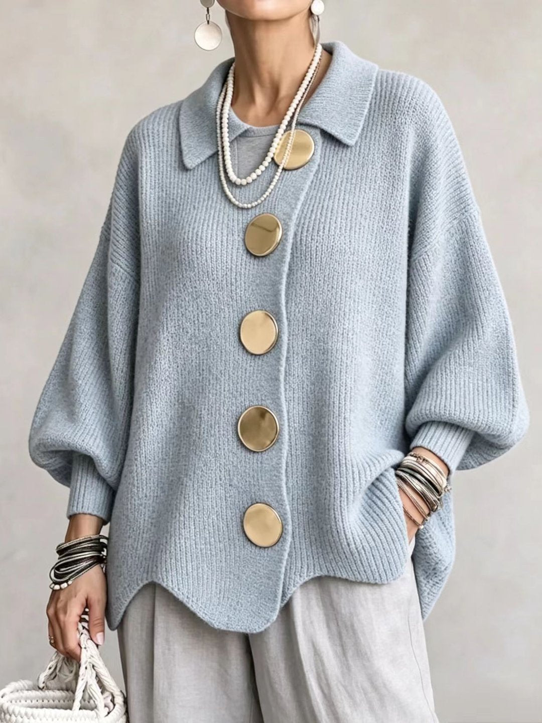 REAL | Cardigan oversize in edizione limitata