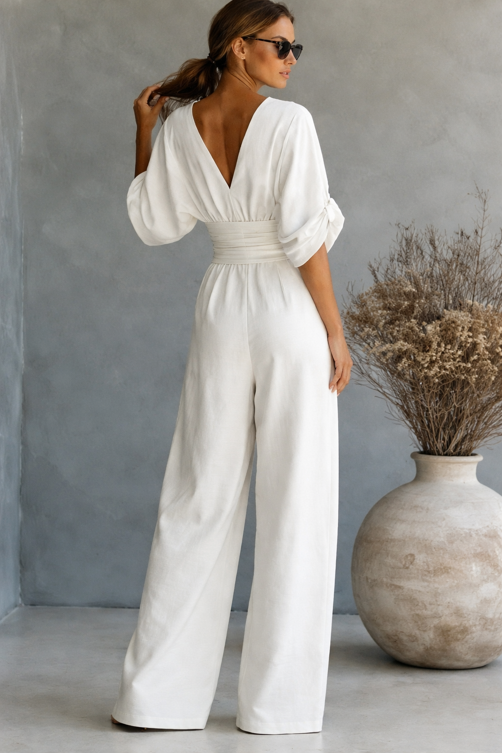 Risel | Elegante tuta a gamba ampia