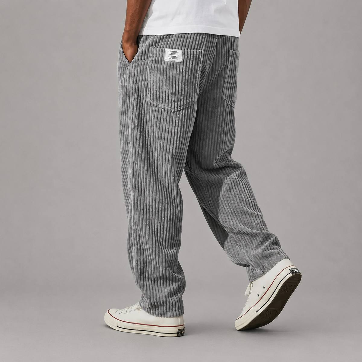 Adriano - Pantaloni in Velluto a Coste