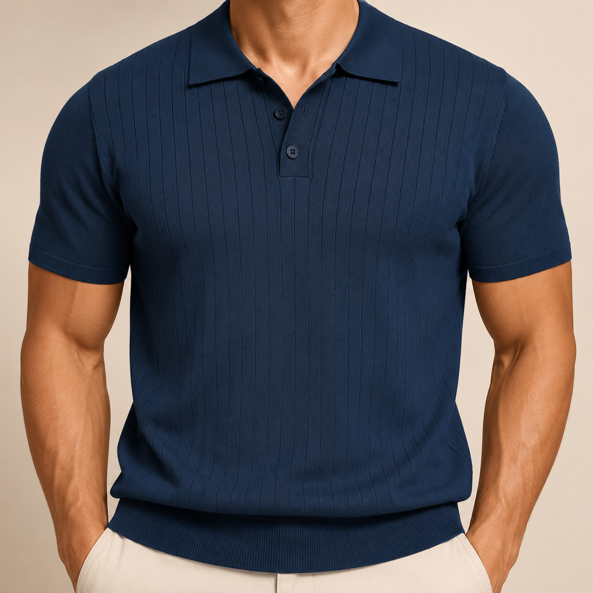 Polo a Coste in Maglia