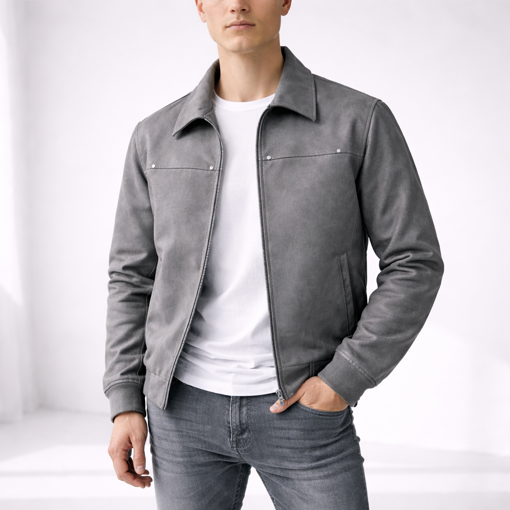 Donovan™ | Giacca Bomber in Pelle