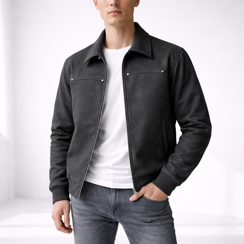 Donovan™ | Giacca Bomber in Pelle