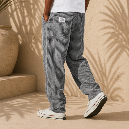 Adriano - Pantaloni in Velluto a Coste