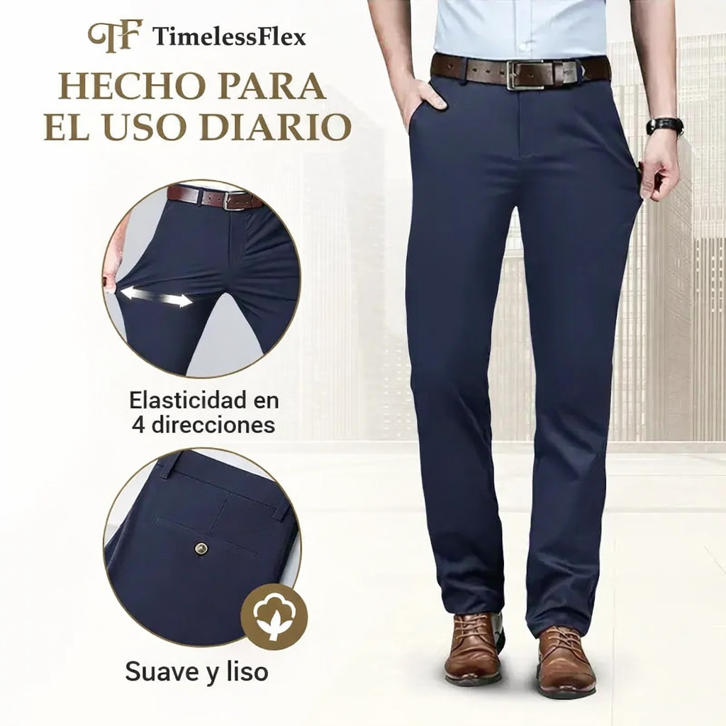 Pantaloni TF Classici con Elasticità a 4 Direzioni