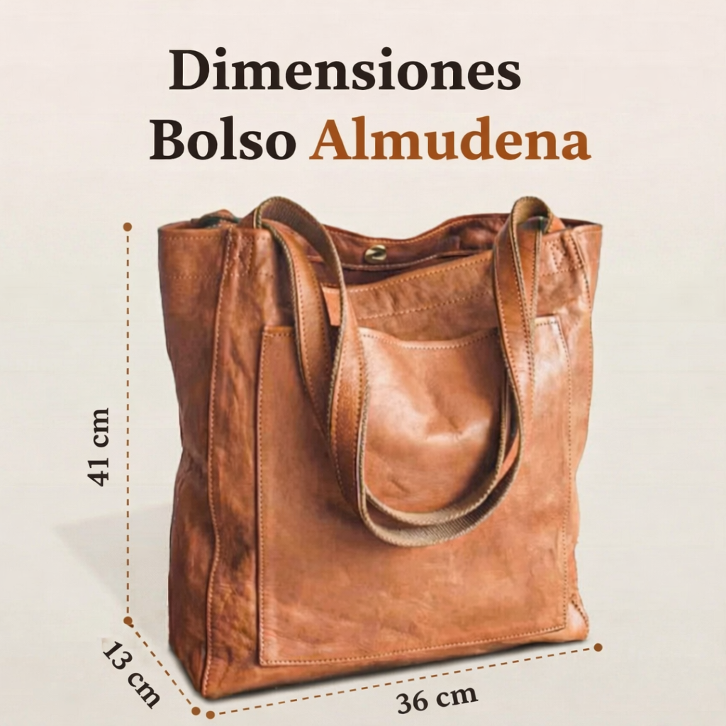 Almudena - Borsa moderna ed elegante dal design funzionale