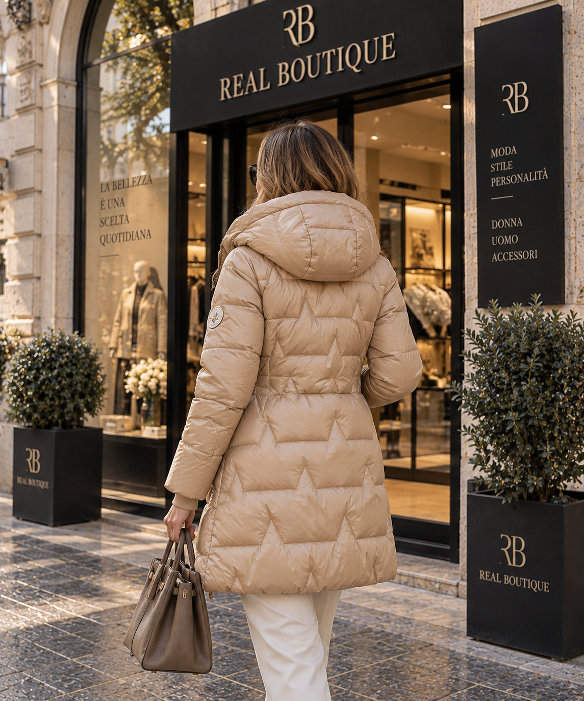 REAL | Giacca con cappuccio in edizione limitata