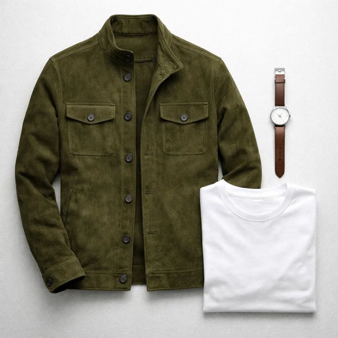 Lorenzo™ | Giacca Scamosciata Classica