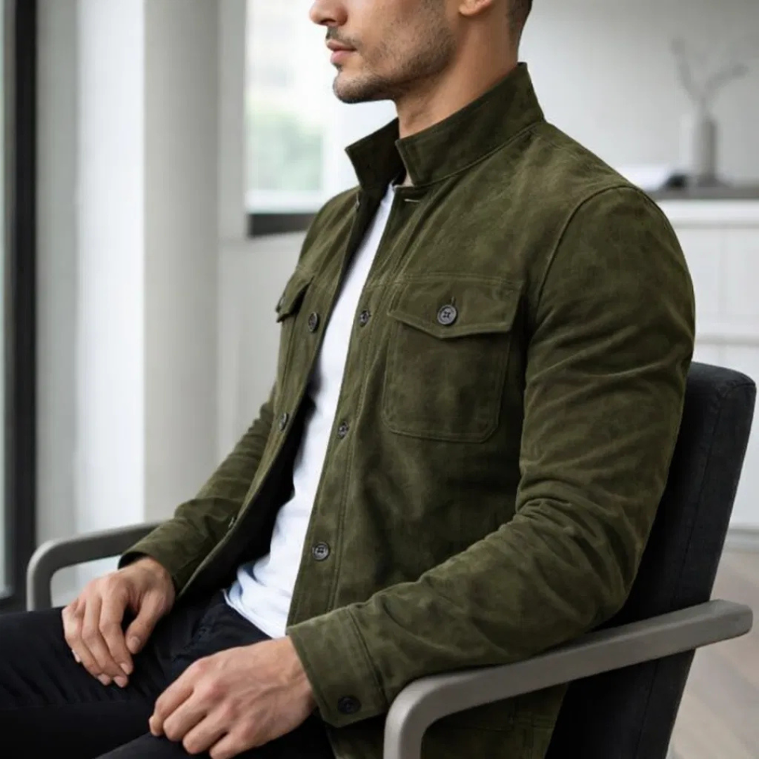 Lorenzo™ | Giacca Scamosciata Classica