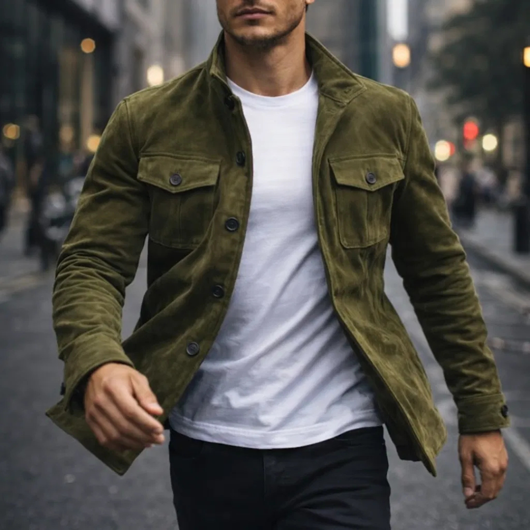 Lorenzo™ | Giacca Scamosciata Classica