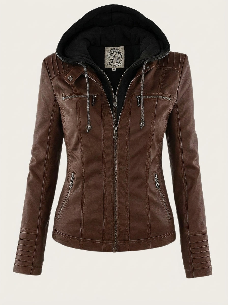 REAL - Giacca in pelle resistente ed esclusiva