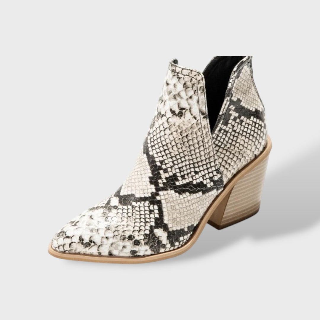 Stivaletti Cowboy Donna con Tacco Alto