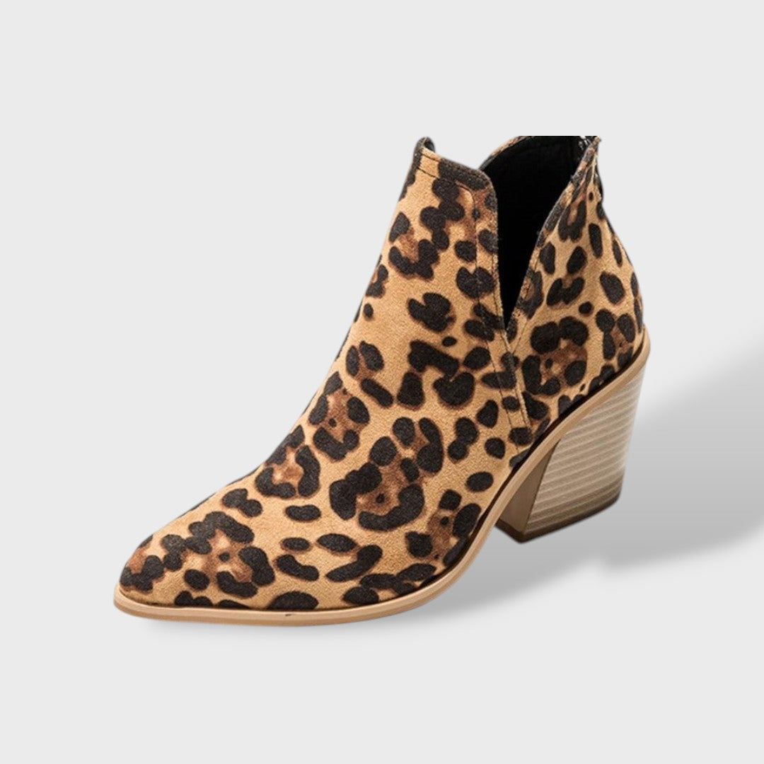 Stivaletti Cowboy Donna con Tacco Alto