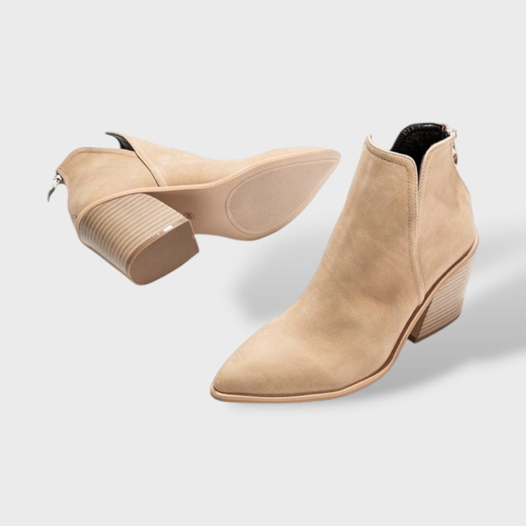 Stivaletti Cowboy Donna con Tacco Alto