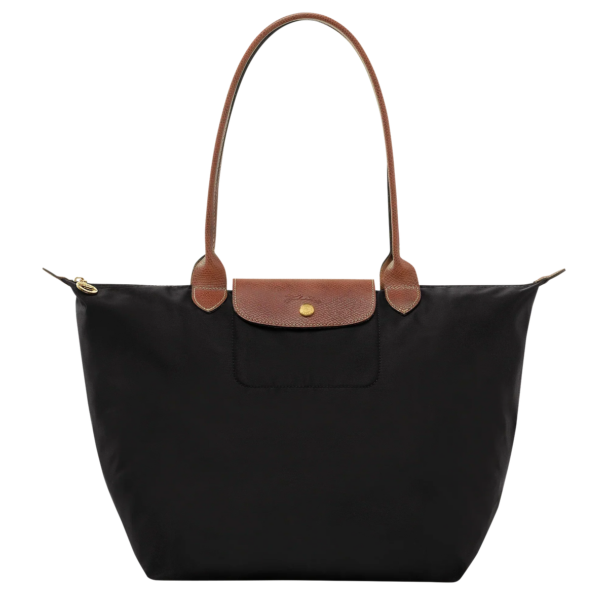 Borsa grande Le Pliage, nero scuro