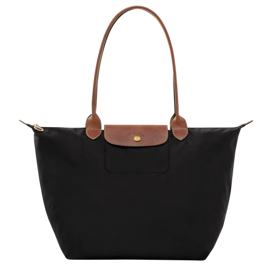 Borsa grande Le Pliage, nero scuro