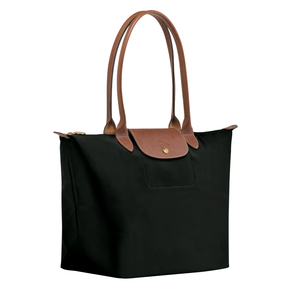 Borsa grande Le Pliage, nero scuro