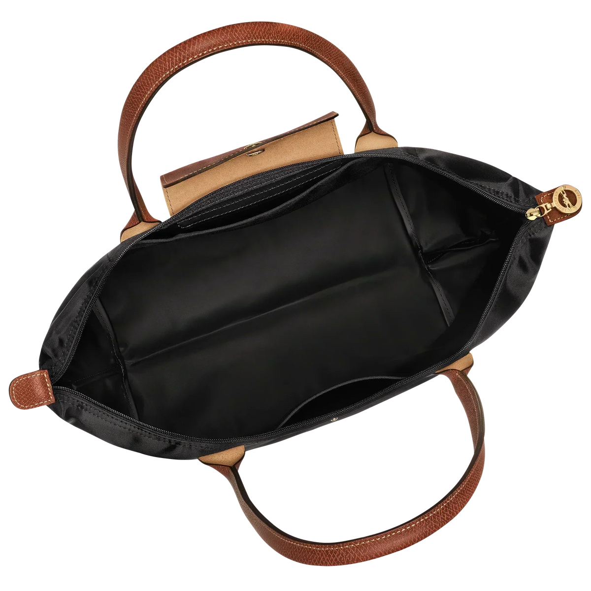Borsa grande Le Pliage, nero scuro