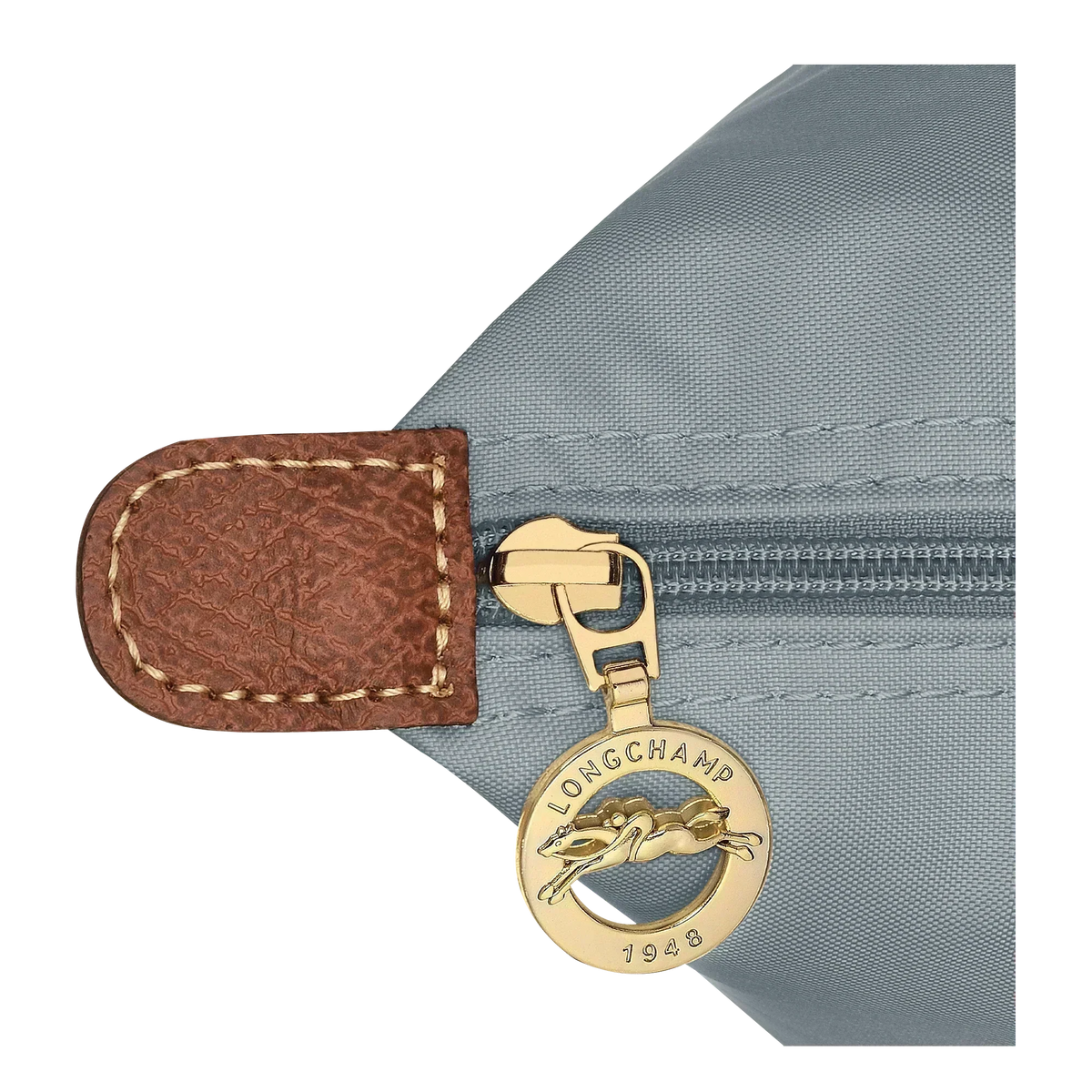 Borsa tote Le Pliage grande, grigio acciaio