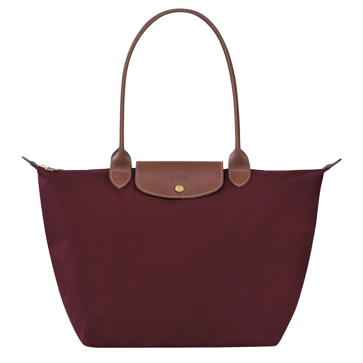 Borsa grande Le Pliage, bordeaux
