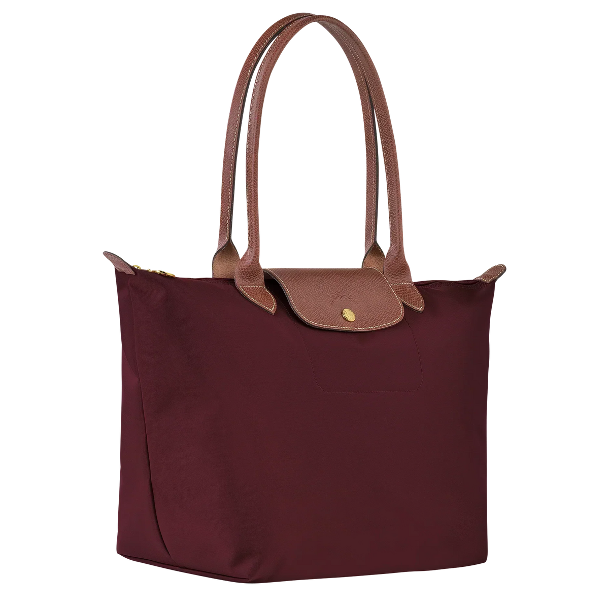 Borsa grande Le Pliage, bordeaux