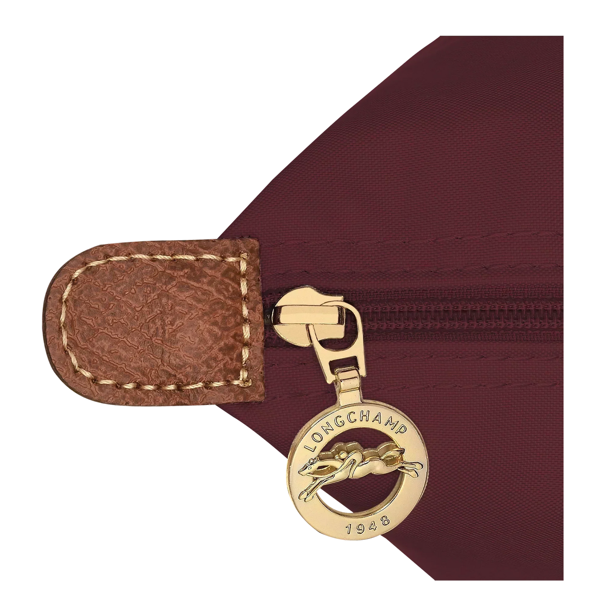 Borsa grande Le Pliage, bordeaux