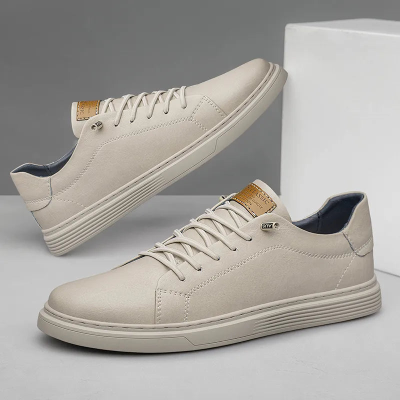 Sneaker Oxford in Pelle