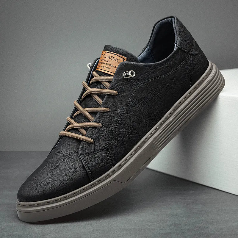 Sneaker Oxford in Pelle