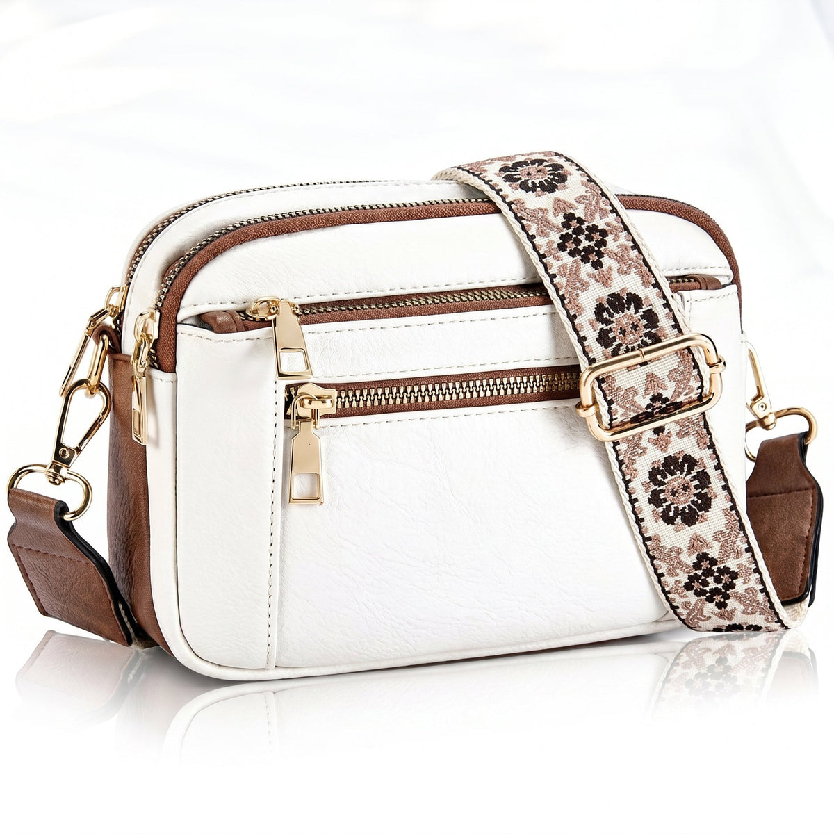 Elena | Borsa a Spalla in Pelle Raffinata