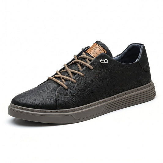Sneaker Oxford in Pelle