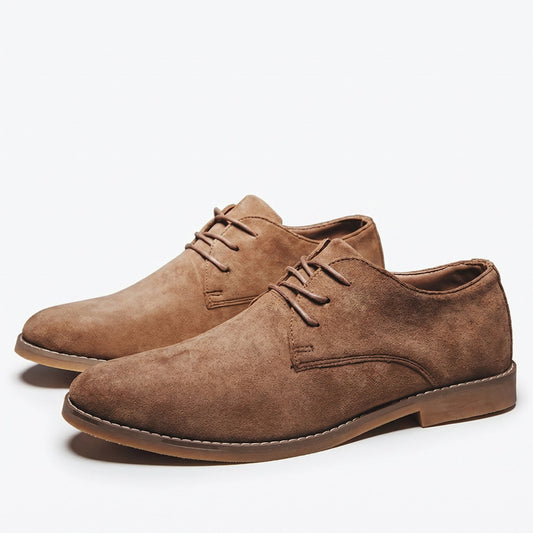 Scarpe Oxford in Camoscio Roma