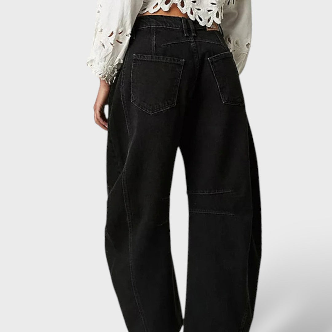 Jeans Donna a Gamba Larga