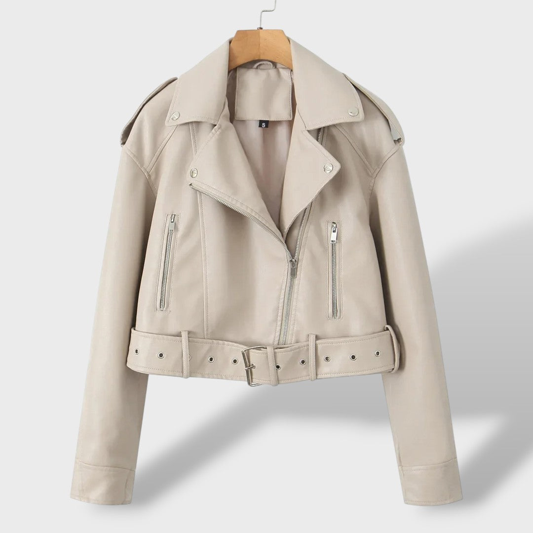 Giacca in Similpelle Oversize Donna