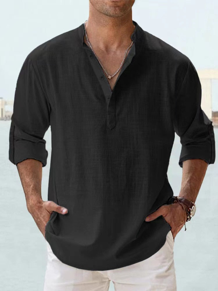 Nicola | Camicia di Lino traspirante