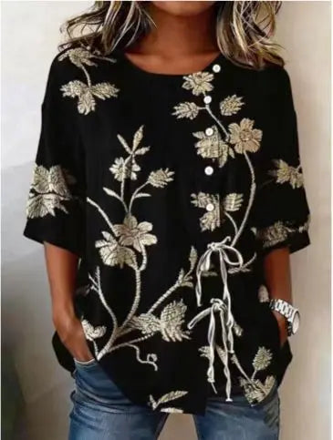 Celestina | Blusa floreale elegante